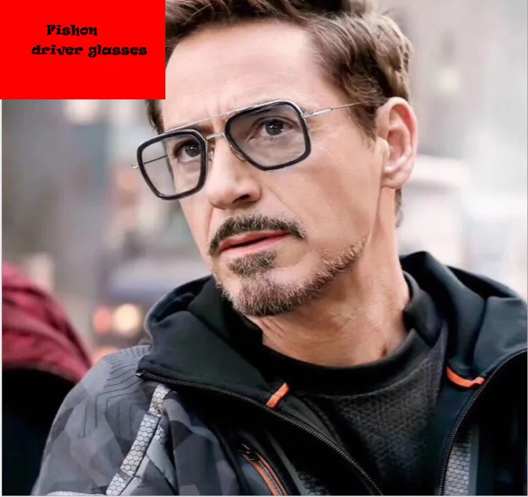 Fashion driver glasses iron man Polarized Sunglasses Downey same glasses Avengers alliance spider man square Sunglasses
Fashion driver glasses iron man Polarized Sunglasses Downey same glasses Avengers alliance spider man square Sunglasses
