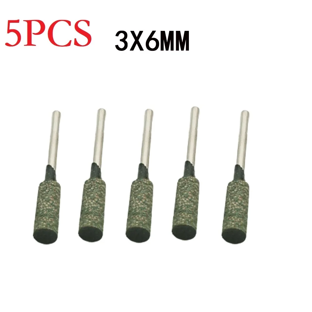 5PCS Cylindrical Rubber Polishing Burr Kit 3mm Shank Point Bit Rotary Grinding Head 4mm-12mm Polishing Tool Accessories
5PCS Cylindrical Rubber Polishing Burr Kit 3mm Shank Point Bit Rotary Grinding Head 4mm-12mm Polishing Tool Accessories