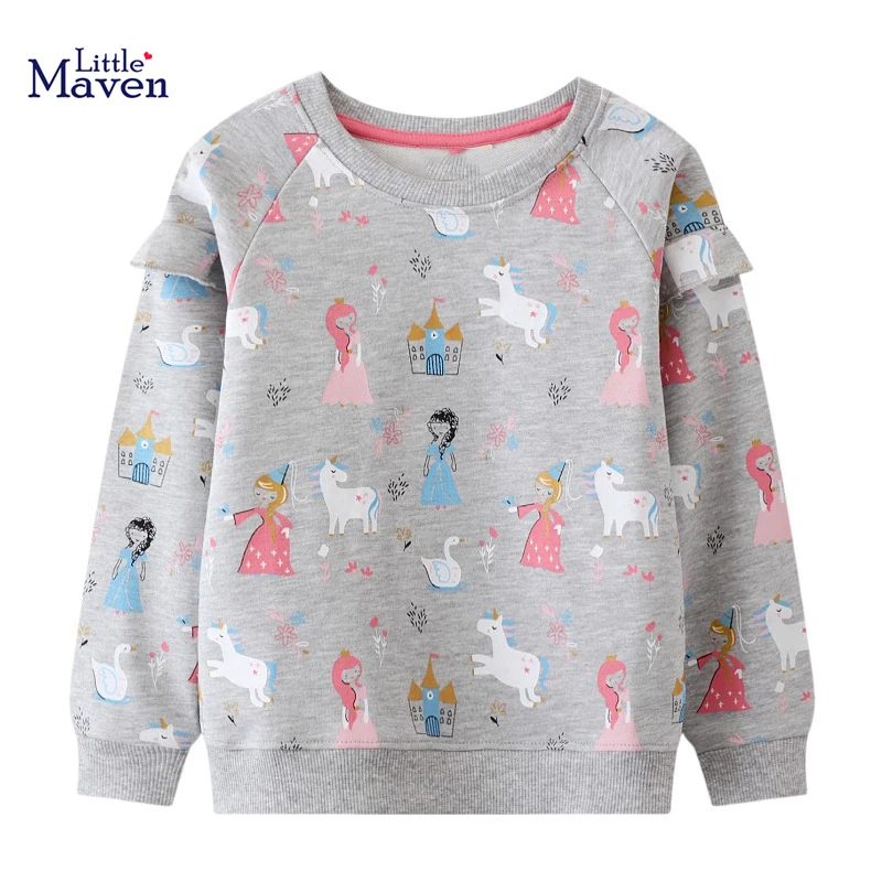 Little maven Girls Sweatshirts Unicorn Girls Love Clothes Cotton Baby Girls Long Sleeve for Kids Clothes Fall Girl's Clothing
Little maven Girls Sweatshirts Unicorn Girls Love Clothes Cotton Baby Girls Long Sleeve for Kids Clothes Fall Girl's Clothing