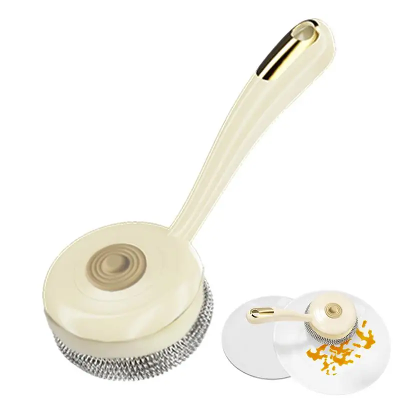 Kitchen Bowl Scrubber Liquid Refillable Cleaning Brush Soap Dispensing Dish Brush Long Handle Dispenser Cleaning Tool accessory
Kitchen Bowl Scrubber Liquid Refillable Cleaning Brush Soap Dispensing Dish Brush Long Handle Dispenser Cleaning Tool accessory