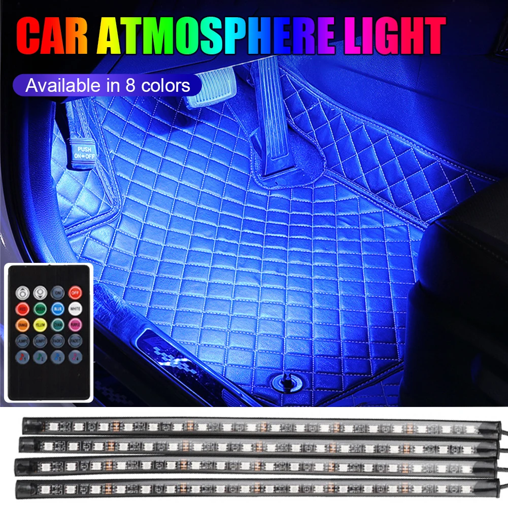 Car Interior Atmosphere Light Strips LED Voice-Activated APP Remote Control 5050 Chip USB/12V Powered Lighting Car Ambient Light
Car Interior Atmosphere Light Strips LED Voice-Activated APP Remote Control 5050 Chip USB/12V Powered Lighting Car Ambient Light