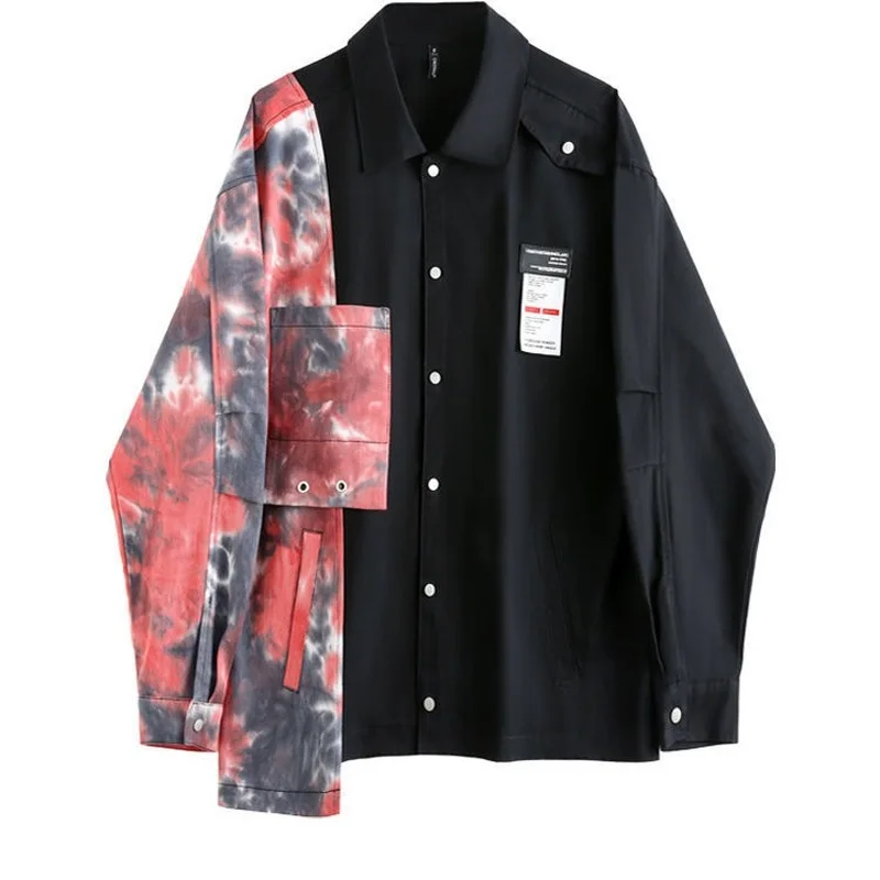 ZCSMLL 2022 spring new temperament tie-dye stitching asymmetric shirt jacket women's design sense college style couple tops
ZCSMLL 2022 spring new temperament tie-dye stitching asymmetric shirt jacket women's design sense college style couple tops