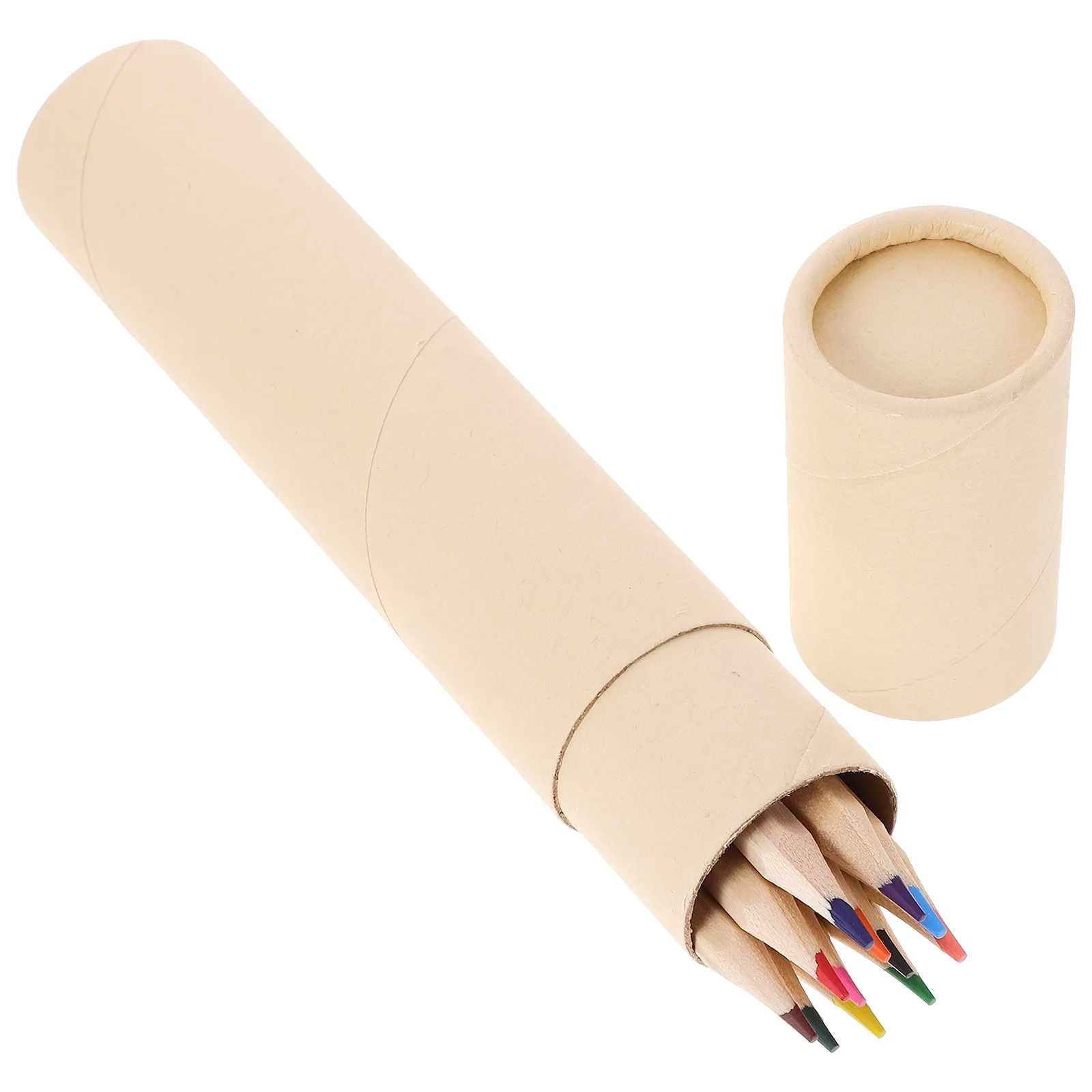 

1 коробка декоративных цветных карандашей для рисования для художников, портативные разноцветные карандаши (12 шт.)
