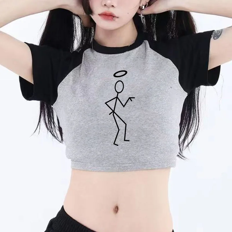 Templars goth cyber y2k crop top Woman cute aesthetic fairycore tee
Templars goth cyber y2k crop top Woman cute aesthetic fairycore tee