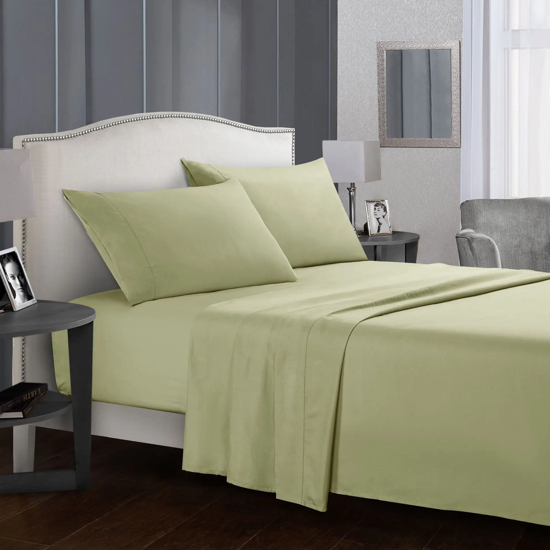 Solid color fittedsheet 3/4Pcs Bedding Sheet Set Soft Cooling Home Bedroom Hotel Apartment Bed Flat Sheets Set Quilt Cover
Solid color fittedsheet 3/4Pcs Bedding Sheet Set Soft Cooling Home Bedroom Hotel Apartment Bed Flat Sheets Set Quilt Cover