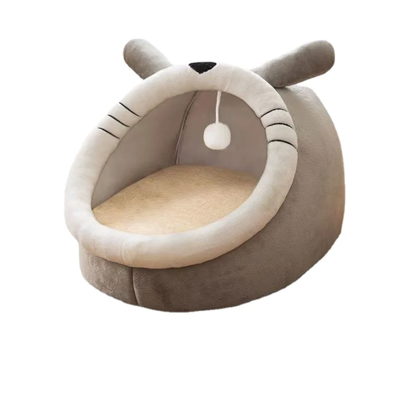 Wyj Cat Nest Four Seasons Universal Cat Semi-Enclosed House Villa Bed Pet Supplies 
Wyj Cat Nest Four Seasons Universal Cat Semi-Enclosed House Villa Bed Pet Supplies