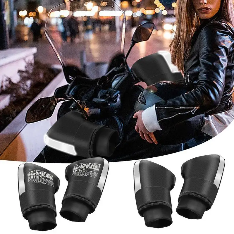 

Premium Quality Heated Thermal E-Bike Gloves For Rider Muffs Handlebar Muffs Motorcycle Warmer Motorbike Winter Unisex Gloves