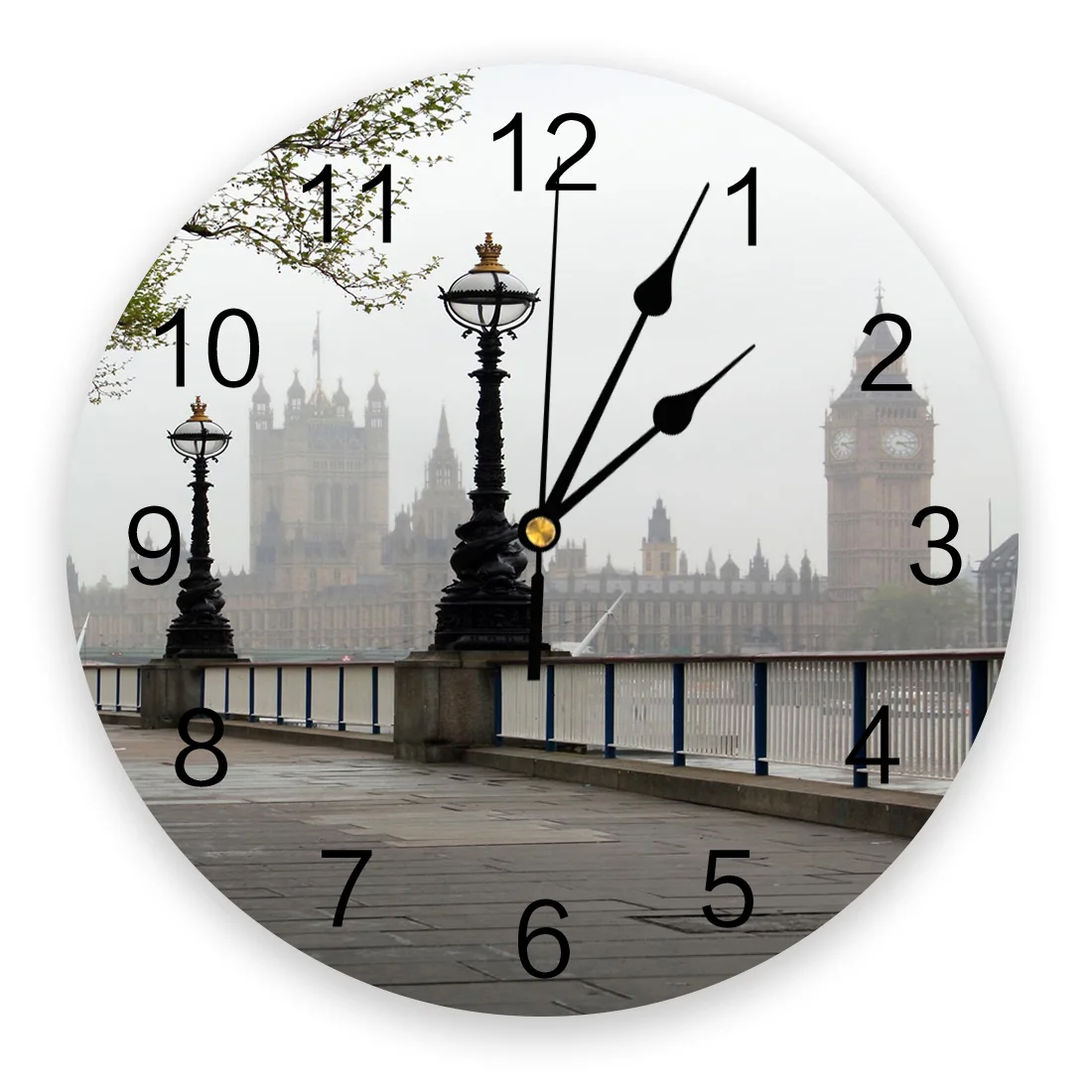 European Architecture Street Wall Clock Modern Design Living Room Decoration Kitchen Clock Mute Wall Watch Home Interior Decor
European Architecture Street Wall Clock Modern Design Living Room Decoration Kitchen Clock Mute Wall Watch Home Interior Decor
