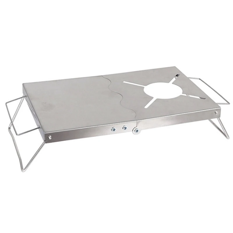 New Outdoor Folding Heat Insulation Table Stainless Steel Stove Bracket Barbecue Table Gas Stove Camping Stove Accessories
New Outdoor Folding Heat Insulation Table Stainless Steel Stove Bracket Barbecue Table Gas Stove Camping Stove Accessories