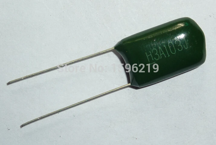 10pcs Mylar Film Capacitor 1000V 3A103J 0.01uF 10nF 3A103 5% Polyester Film capacitor
10pcs Mylar Film Capacitor 1000V 3A103J 0.01uF 10nF 3A103 5% Polyester Film capacitor