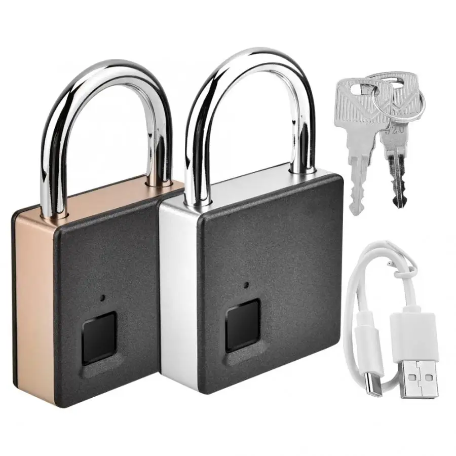 Smart Door Lock Metal Fingerprint Door Lock Padlock Stainless Steel Biometric Portable Outdoor Padlock Dustproof Waterproof Lock
Smart Door Lock Metal Fingerprint Door Lock Padlock Stainless Steel Biometric Portable Outdoor Padlock Dustproof Waterproof Lock