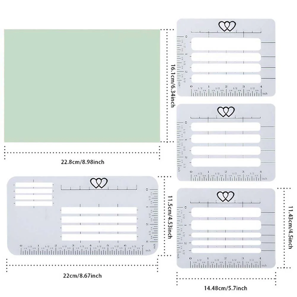4pcs 4 Style Envelope Addressing Guide Stencil Templates Fits Wide Range for Envelopes Sewing Thank You
4pcs 4 Style Envelope Addressing Guide Stencil Templates Fits Wide Range for Envelopes Sewing Thank You