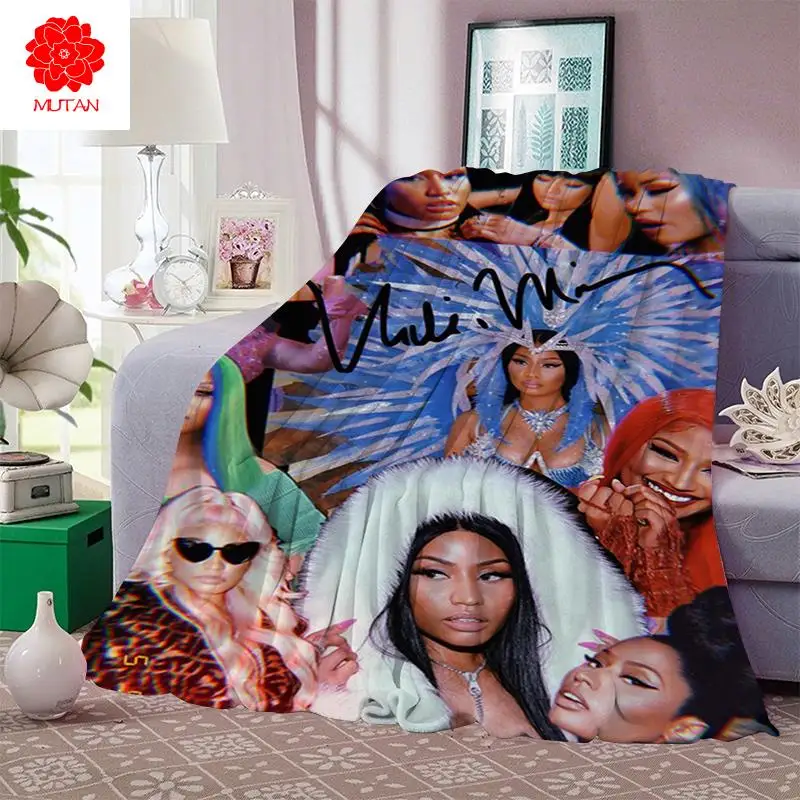 Newest Nicki Minaj Character Flannel Blanket 3D Print Throw Blanket for Adult Home Decor Bedspread Sofa Bedding Quilts
Newest Nicki Minaj Character Flannel Blanket 3D Print Throw Blanket for Adult Home Decor Bedspread Sofa Bedding Quilts