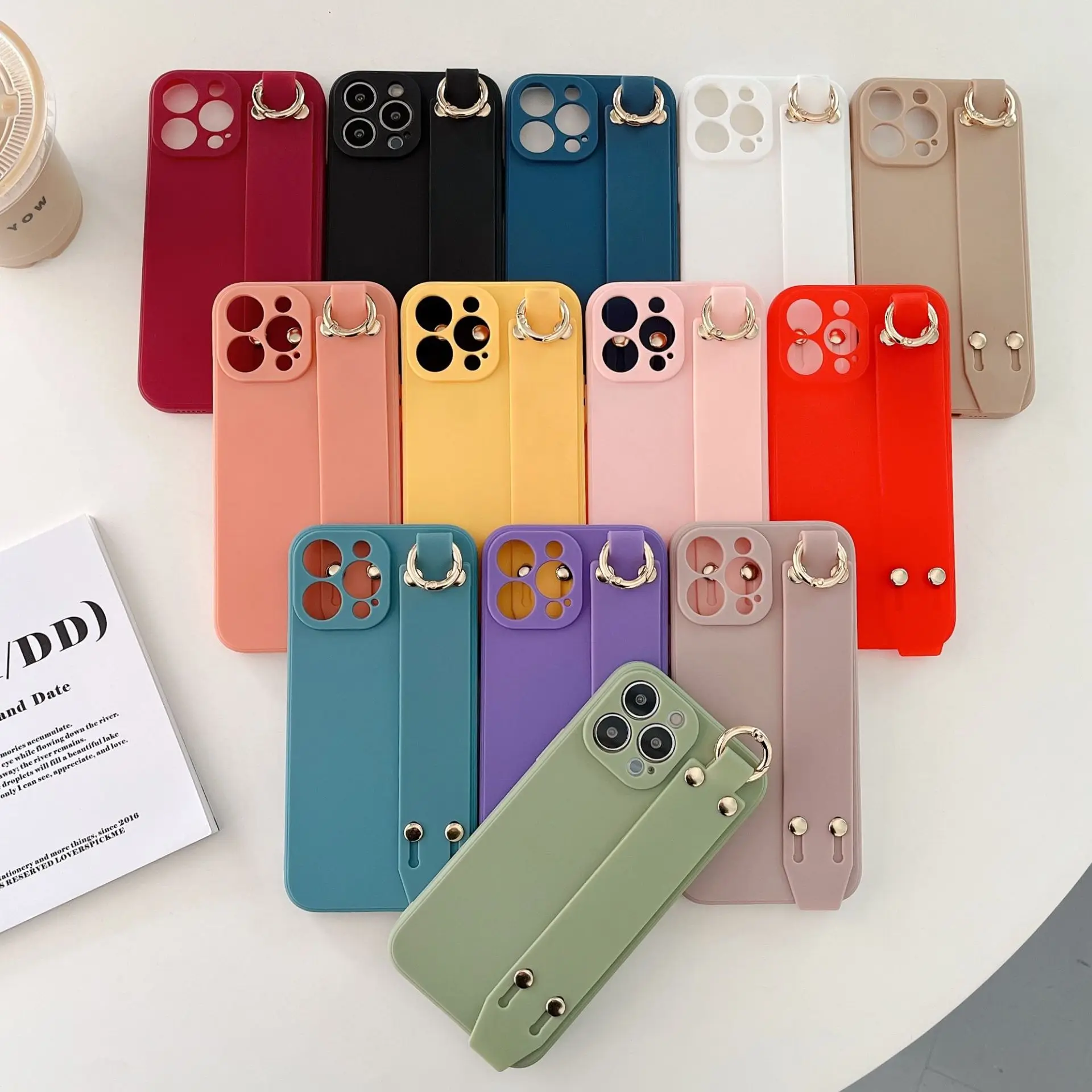 10pcs Candy Color Classic Wrist Strap Holder Silicone Soft Case for iPhone 14 13 12 Pro Max Plus Mini 11 X XS XR 8 7 Back Cover
10pcs Candy Color Classic Wrist Strap Holder Silicone Soft Case for iPhone 14 13 12 Pro Max Plus Mini 11 X XS XR 8 7 Back Cover