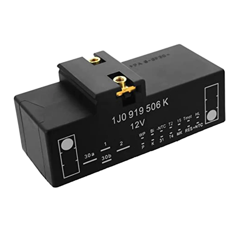 D7WD Radiator Cooling Fan Control Module Relay Replacement Accessory for Golf 1J0919506K 2000-2006 Auto Car Parts
D7WD Radiator Cooling Fan Control Module Relay Replacement Accessory for Golf 1J0919506K 2000-2006 Auto Car Parts