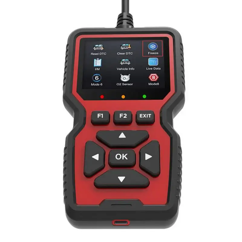 Professional Car Fault Detector V519 OBD2 Scanner Fault Diagnosis Tester Engine System Diagnostic Tool Code Reader 10 Languages
Professional Car Fault Detector V519 OBD2 Scanner Fault Diagnosis Tester Engine System Diagnostic Tool Code Reader 10 Languages
