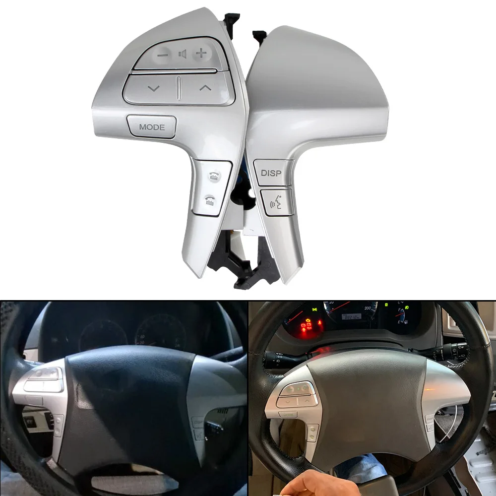 Bluetooth руль с кабелем 84250-06160 для Toyota Camry 2006-2011, кнопка управления звуком, хорошее качество, автомобильный кнопочный переключатель
Bluetooth руль с кабелем 84250-06160 для Toyota Camry 2006-2011, кнопка управления звуком, хорошее качество, автомобильный кнопочный переключатель