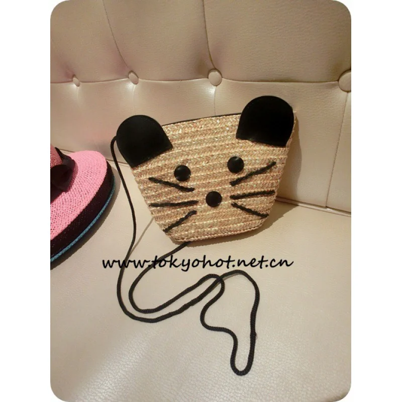 New Straw Bag Cute Fashion Woven Bag Kawaii Beach Bag Diagonal Small Women Bag
New Straw Bag Cute Fashion Woven Bag Kawaii Beach Bag Diagonal Small Women Bag