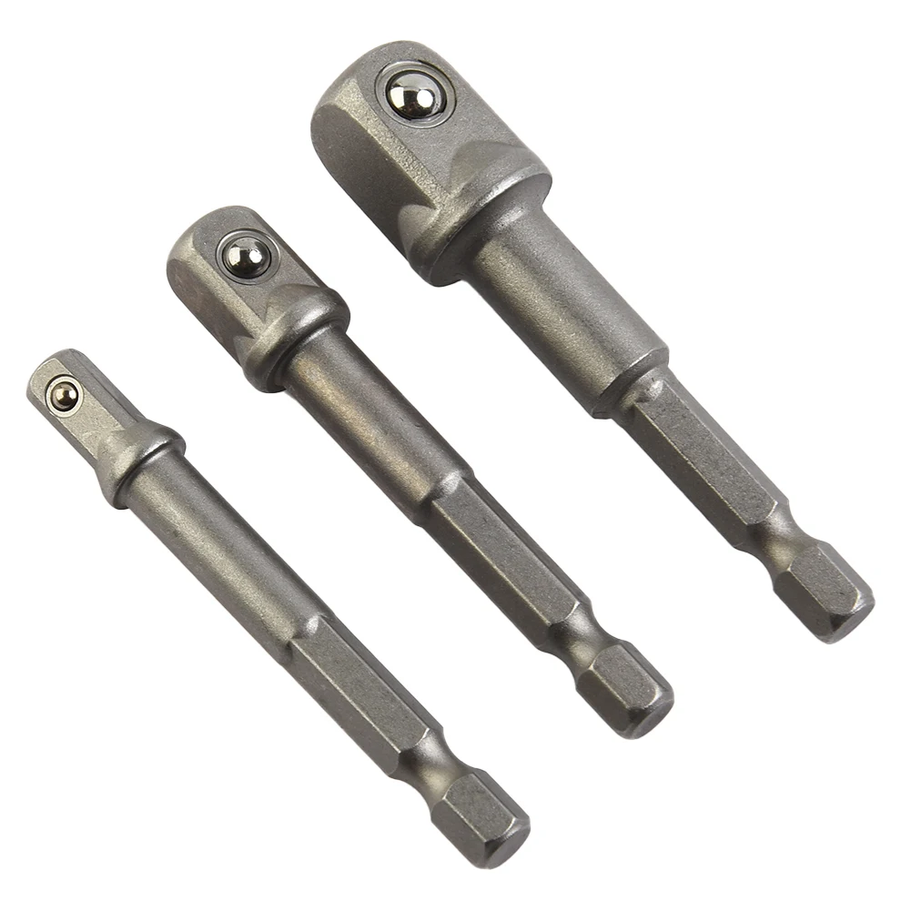 Efficient Socket Adapter Set for Power Tools 3pcs Hex Shank Drill Bit Extension Rods Perfect for Impact Drivers
Efficient Socket Adapter Set for Power Tools 3pcs Hex Shank Drill Bit Extension Rods Perfect for Impact Drivers