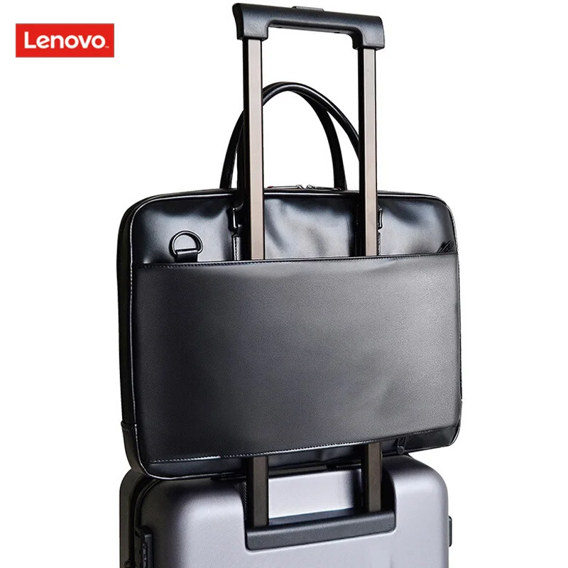 Деловые сумки для ноутбука Lenovo Thinkpad T300, сумка через плечо из искусственной кожи, портфель большой емкости для ноутбука 14 дюймов, 15,6 дюймов, сумка 
Деловые сумки для ноутбука Lenovo Thinkpad T300, сумка через плечо из искусственной кожи, портфель большой емкости для ноутбука 14 дюймов, 15,6 дюймов, сумка