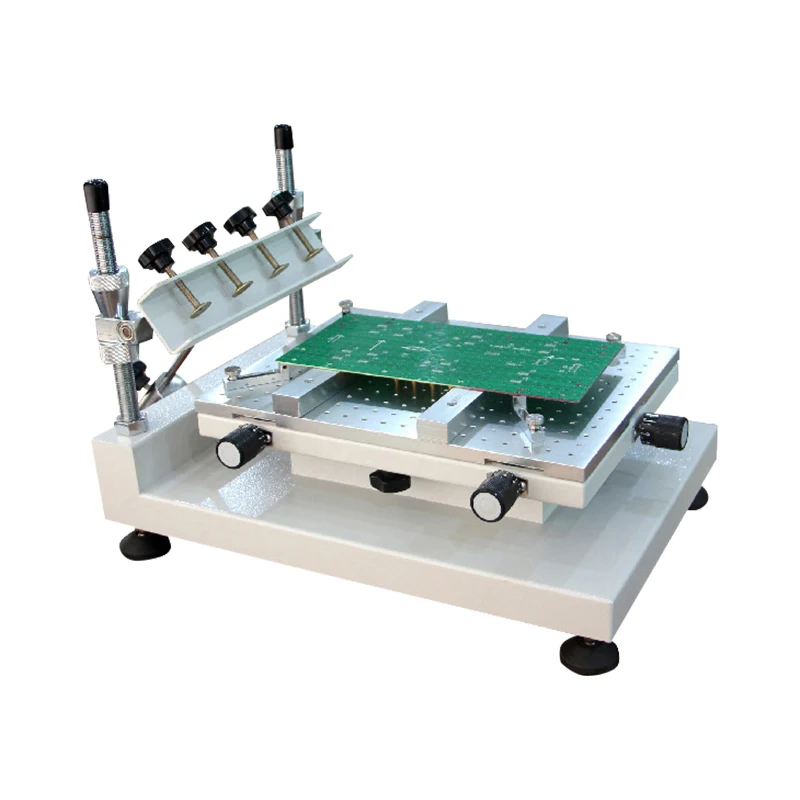 High Precision Manual screen printing table High quality PCB screen printing machine Solder Paste Stencil Screen Printer
High Precision Manual screen printing table High quality PCB screen printing machine Solder Paste Stencil Screen Printer