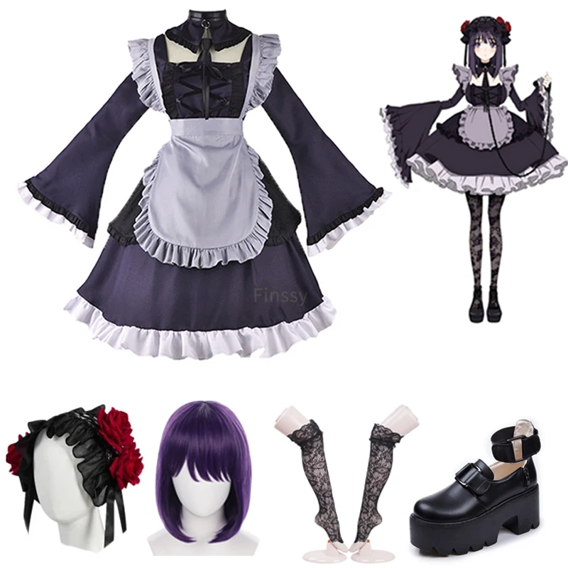 My Dress-Up Darling Kitagawa Marin Costume Halloween Anime Maid Cosplay Dress Uniform Including Headgear Tie
My Dress-Up Darling Kitagawa Marin Costume Halloween Anime Maid Cosplay Dress Uniform Including Headgear Tie