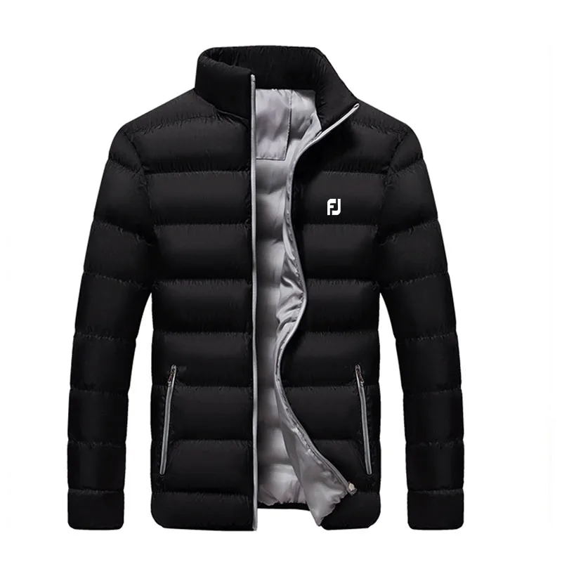 Winter Men Stand Collar Jacket Warm Golf Down Jacket Zipper Thick Windbreaker Jacket Waterproof Parka Plush Coat Male Golf Wear
Winter Men Stand Collar Jacket Warm Golf Down Jacket Zipper Thick Windbreaker Jacket Waterproof Parka Plush Coat Male Golf Wear