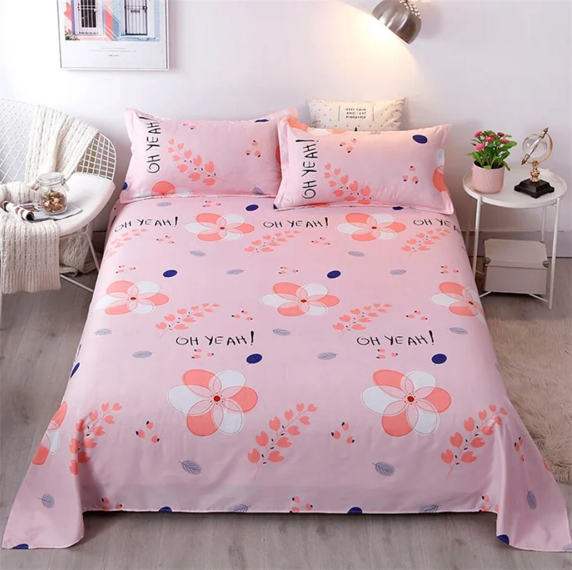 Fashion Bedsheet Bed Linen Polyester Cotton Bedding Sheet Soft Breathable Single Queen King Size Bedspread Pillowcase NeedOrder
Fashion Bedsheet Bed Linen Polyester Cotton Bedding Sheet Soft Breathable Single Queen King Size Bedspread Pillowcase NeedOrder