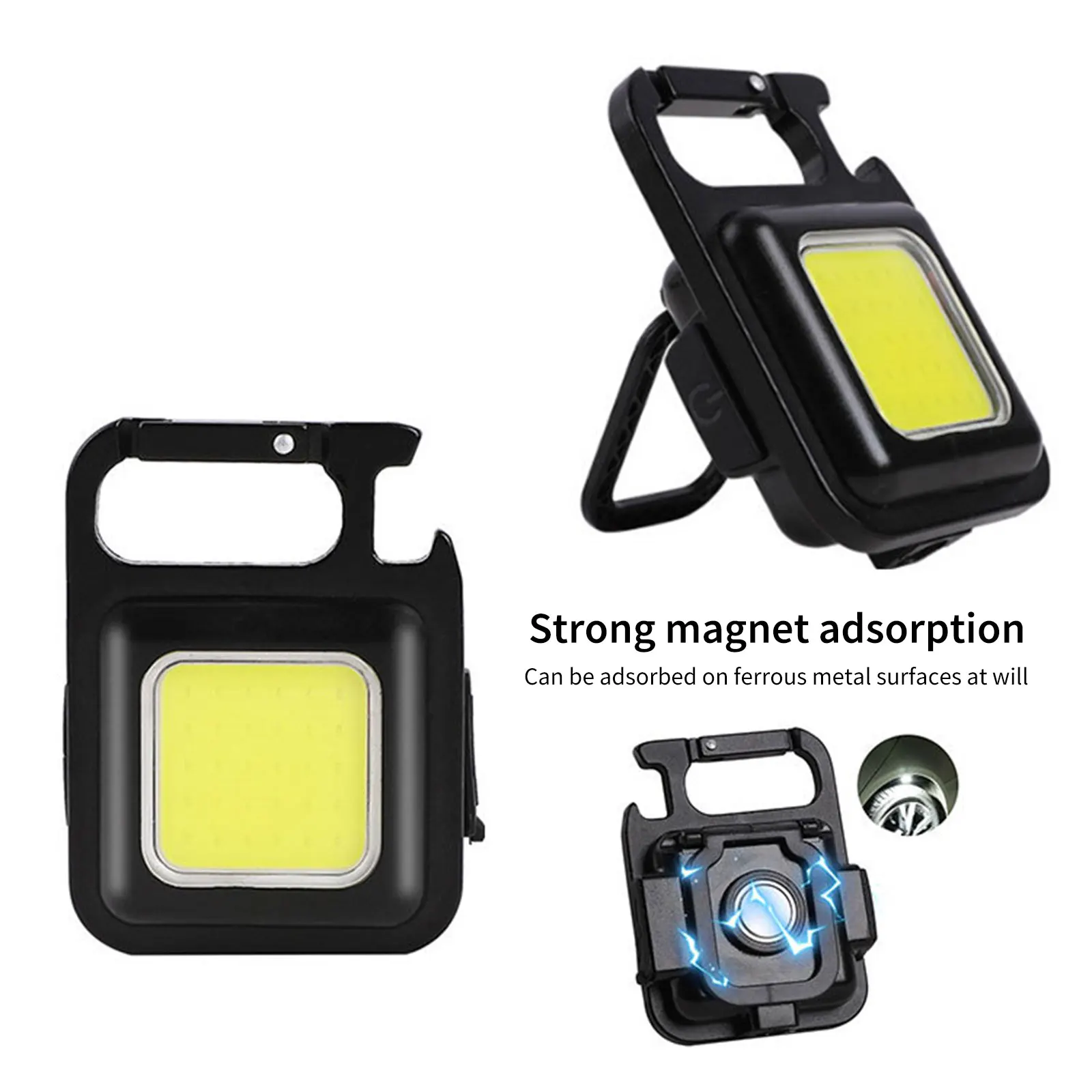 Mini LED Flashlight Work Light Portable Pocket Flashlight Keychains USB Rechargeable for Outdoor Camping Small Light Corkscrew
Mini LED Flashlight Work Light Portable Pocket Flashlight Keychains USB Rechargeable for Outdoor Camping Small Light Corkscrew