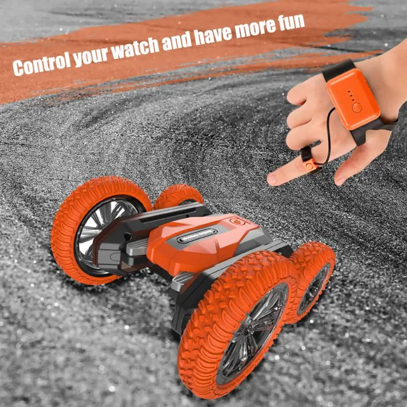 RC Stunt Car 2.4G4CH Drift Deformation Buggy Roll Car Rollover Stunt Car Watch Remote Control Car Gesture Sensing Remote Control
RC Stunt Car 2.4G4CH Drift Deformation Buggy Roll Car Rollover Stunt Car Watch Remote Control Car Gesture Sensing Remote Control