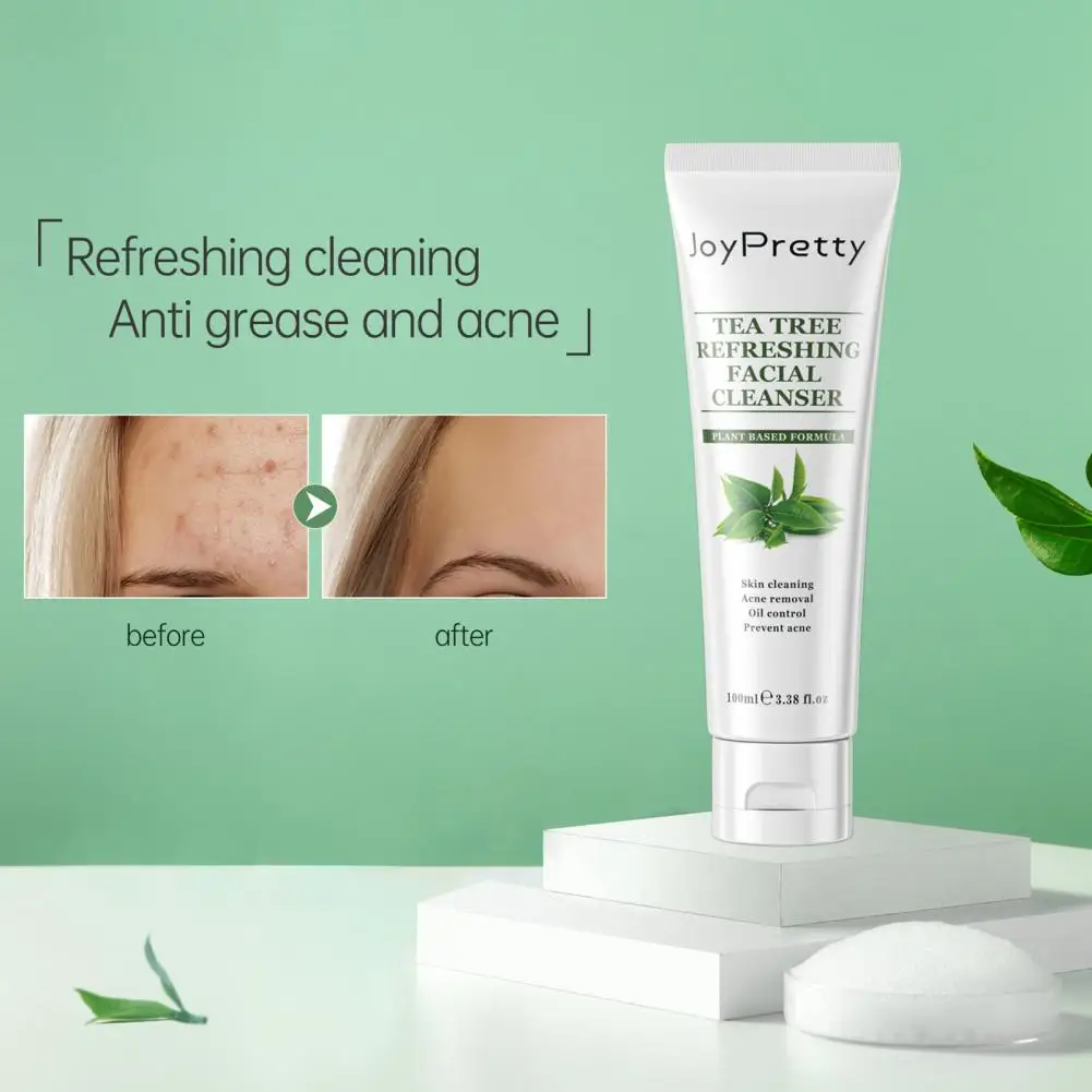 Operate Easily 100ml Durable Deep Cleansing Facial Cleanser Good Sealing Face Cleanser Non-irritating for Travel
Operate Easily 100ml Durable Deep Cleansing Facial Cleanser Good Sealing Face Cleanser Non-irritating for Travel