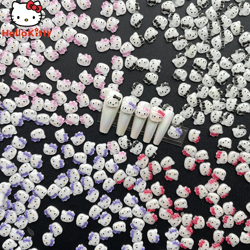 20Pcs Hello Kitty Diy Nail Art Patches Sanrio Cartoon Kawaii Resin Mini Kitty Head Cute Student Nail Art Decoration Accessories
20Pcs Hello Kitty Diy Nail Art Patches Sanrio Cartoon Kawaii Resin Mini Kitty Head Cute Student Nail Art Decoration Accessories