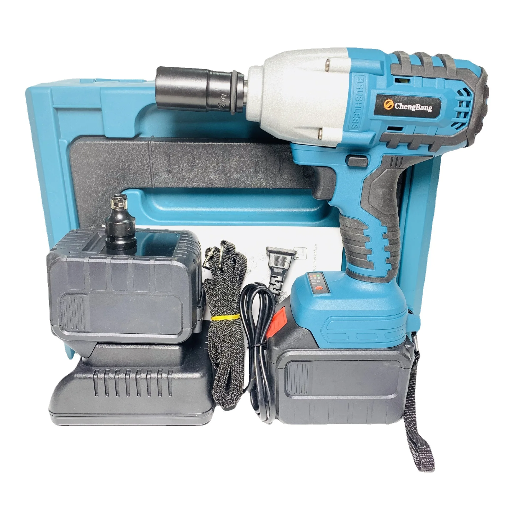 1300nm Lithium Battery Brushless Electric Wrench Auto Repair Steel Structure Machine Repair Agricultural Machinery Installation
1300nm Lithium Battery Brushless Electric Wrench Auto Repair Steel Structure Machine Repair Agricultural Machinery Installation