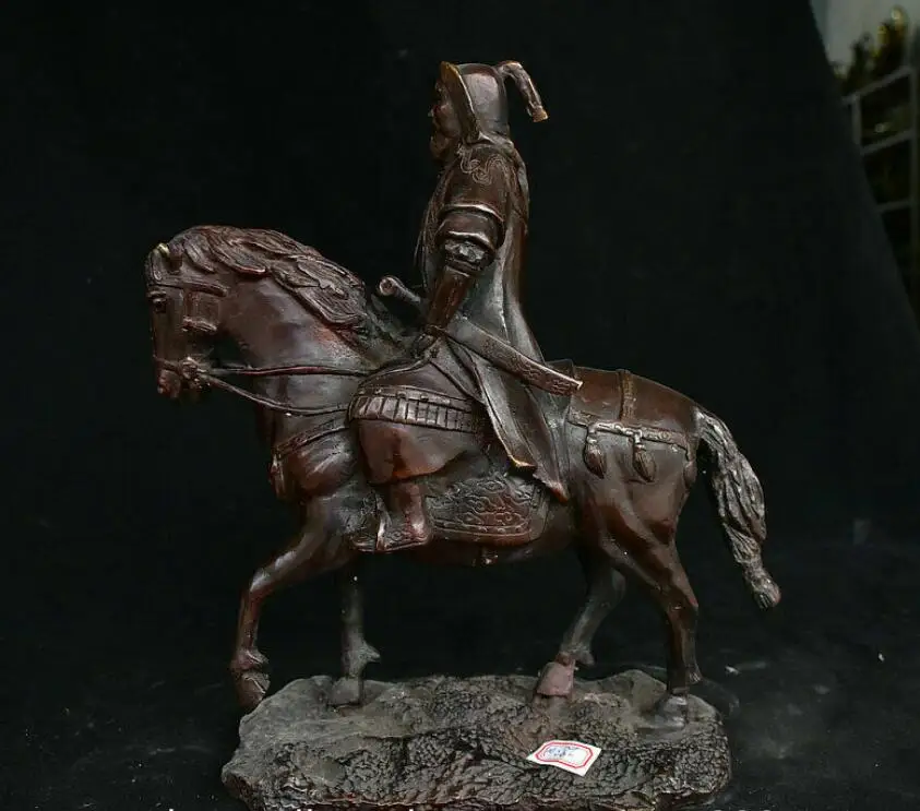 10,8 "старинная китайская бронза Dynasty Genghis Khan статуя Верховая езда скульптура
10,8 "старинная китайская бронза Dynasty Genghis Khan статуя Верховая езда скульптура