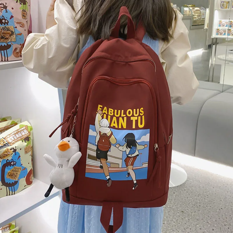 Однотонный рюкзак для девочек-подростков, дизайнерская школьная сумка с мультипликационным рисунком, вместительный водонепроницаемый мил...
Однотонный рюкзак для девочек-подростков, дизайнерская школьная сумка с мультипликационным рисунком, вместительный водонепроницаемый мил...