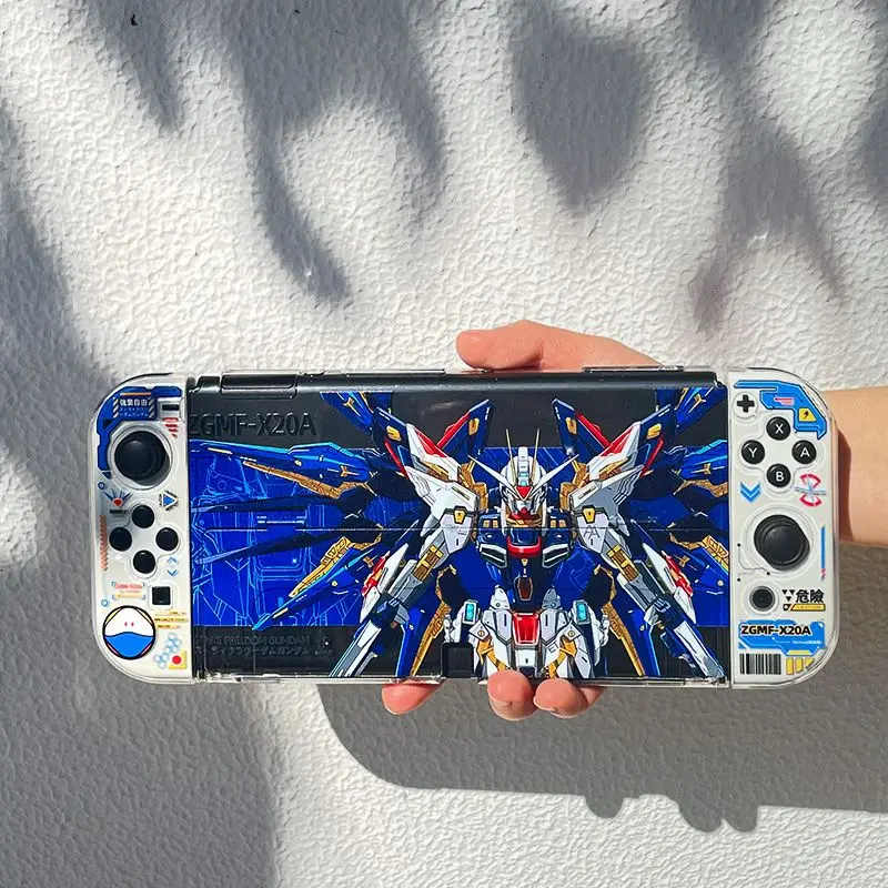 Anime Gundam For Carcasa Switch Gaming Accessorie Funda Switch OLED Transparent Protective Case Housings For Switch Shell Cover
Anime Gundam For Carcasa Switch Gaming Accessorie Funda Switch OLED Transparent Protective Case Housings For Switch Shell Cover
