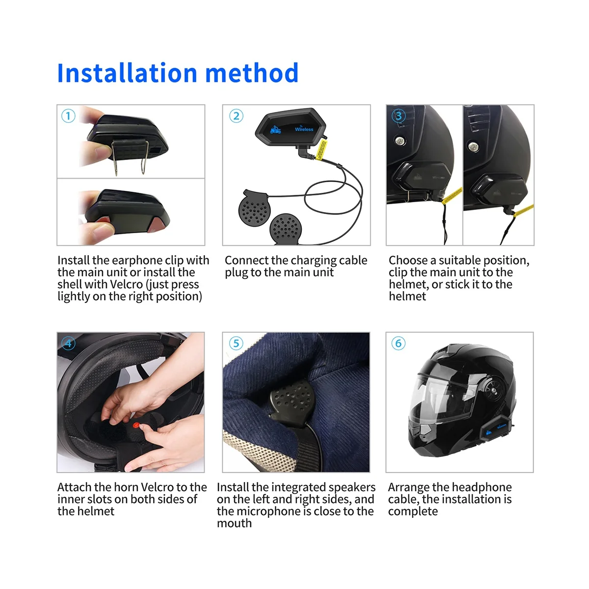 M01 Motorcycle Wireless Headset Bluetooth-Compatible 5.0 Helmet Hands-Free Telephone Call Kit Stereo BT Earphone
M01 Motorcycle Wireless Headset Bluetooth-Compatible 5.0 Helmet Hands-Free Telephone Call Kit Stereo BT Earphone