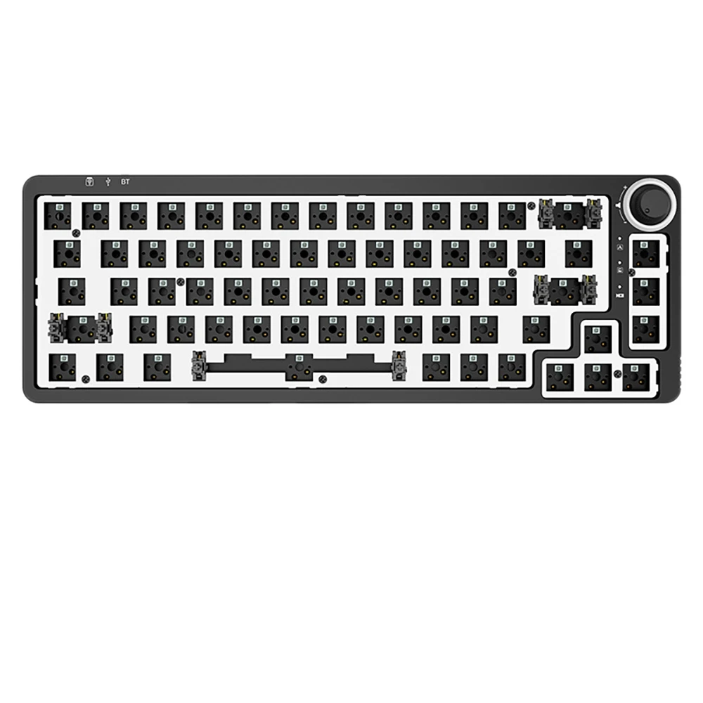 RGB Hot Swap Programmable Junction Box DIY Mechanical Keyboard Kit Support AKKO Cherry MX Kailh Mechanical Switche Black
RGB Hot Swap Programmable Junction Box DIY Mechanical Keyboard Kit Support AKKO Cherry MX Kailh Mechanical Switche Black