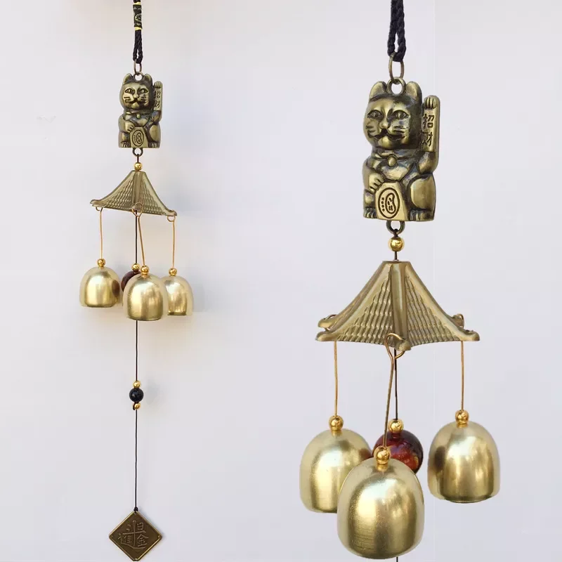2022 Metal Copper Door Alloy Bell Feng Shui Pendant Town House Lucky Cat Cat Money Shop Doorbell
2022 Metal Copper Door Alloy Bell Feng Shui Pendant Town House Lucky Cat Cat Money Shop Doorbell