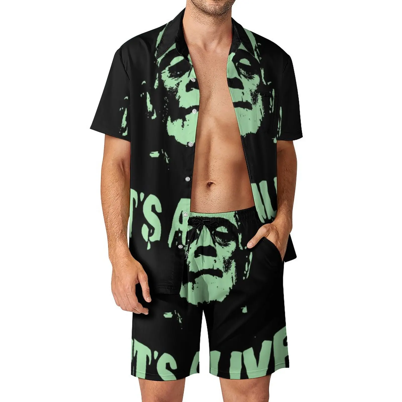 FRANKENSTEIN Alive Men Sets Novel Casual Shirt Set Trendy Beach Shorts Summer Pattern Suit Two-piece Clothing Plus Size
FRANKENSTEIN Alive Men Sets Novel Casual Shirt Set Trendy Beach Shorts Summer Pattern Suit Two-piece Clothing Plus Size