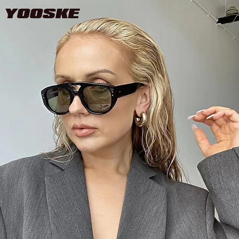 YOOSKE UV400 Солнцезащитные очки, винтажные Квадратные Солнцезащитные очки, большие солнцезащитные очки, мужские очки
YOOSKE UV400 Солнцезащитные очки, винтажные Квадратные Солнцезащитные очки, большие солнцезащитные очки, мужские очки