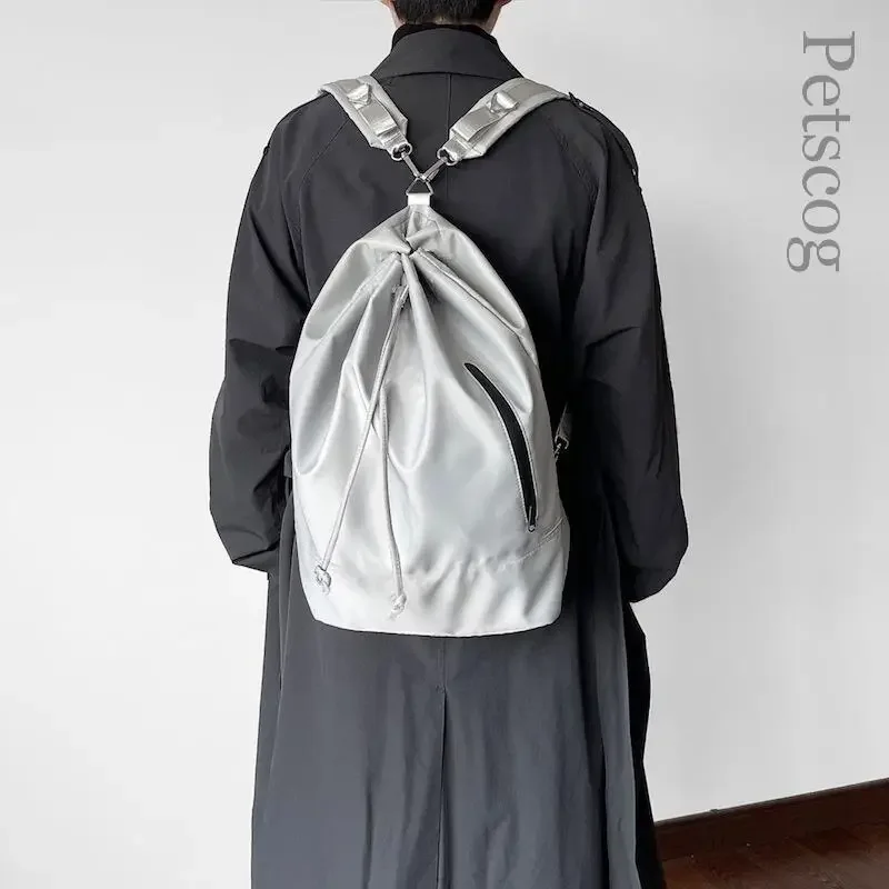 Bags Korean Bucket Backpacks Mochila Color Pack Simple Drawstring Fashion Capacity Unisex Large Shoulder Back Designer Bag Solid
Bags Korean Bucket Backpacks Mochila Color Pack Simple Drawstring Fashion Capacity Unisex Large Shoulder Back Designer Bag Solid
