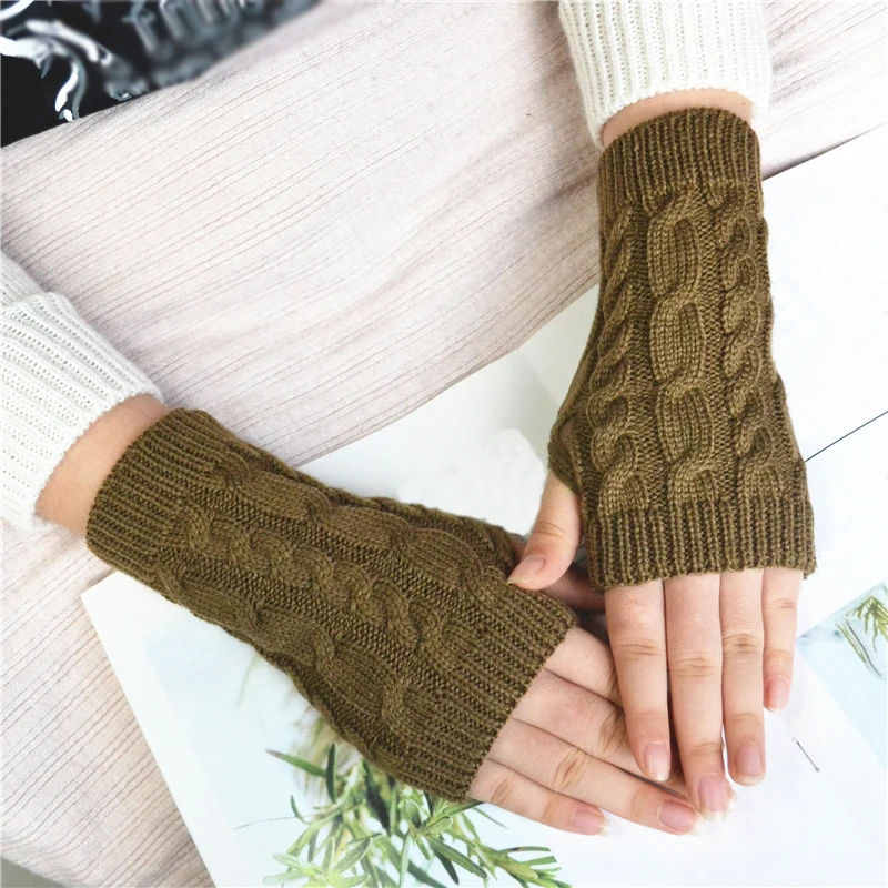 Half Finger Gloves for Women Winter Soft Warm Wool Knitting Arm Gloves Soft Warm Mittens Handschoenen Unisex Guantes Mujer Ne
Half Finger Gloves for Women Winter Soft Warm Wool Knitting Arm Gloves Soft Warm Mittens Handschoenen Unisex Guantes Mujer Ne