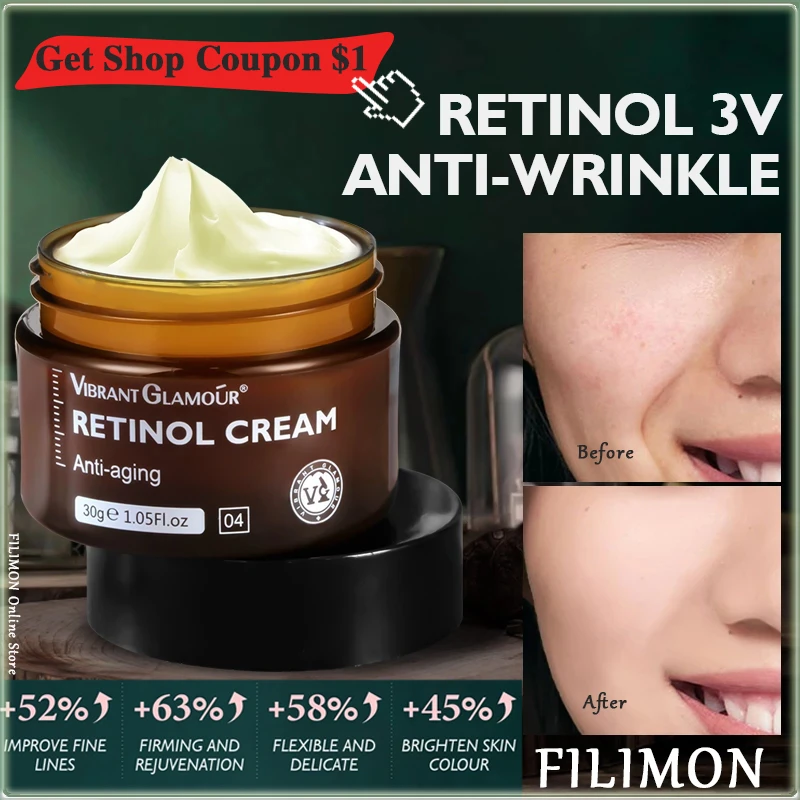 Retinol Eye Cream Dark Circles Fade Fine Lines Facial Skin Care Remove Eye Bag Hyaluronic Acid Moisturizing Brighten Anti Aging
Retinol Eye Cream Dark Circles Fade Fine Lines Facial Skin Care Remove Eye Bag Hyaluronic Acid Moisturizing Brighten Anti Aging