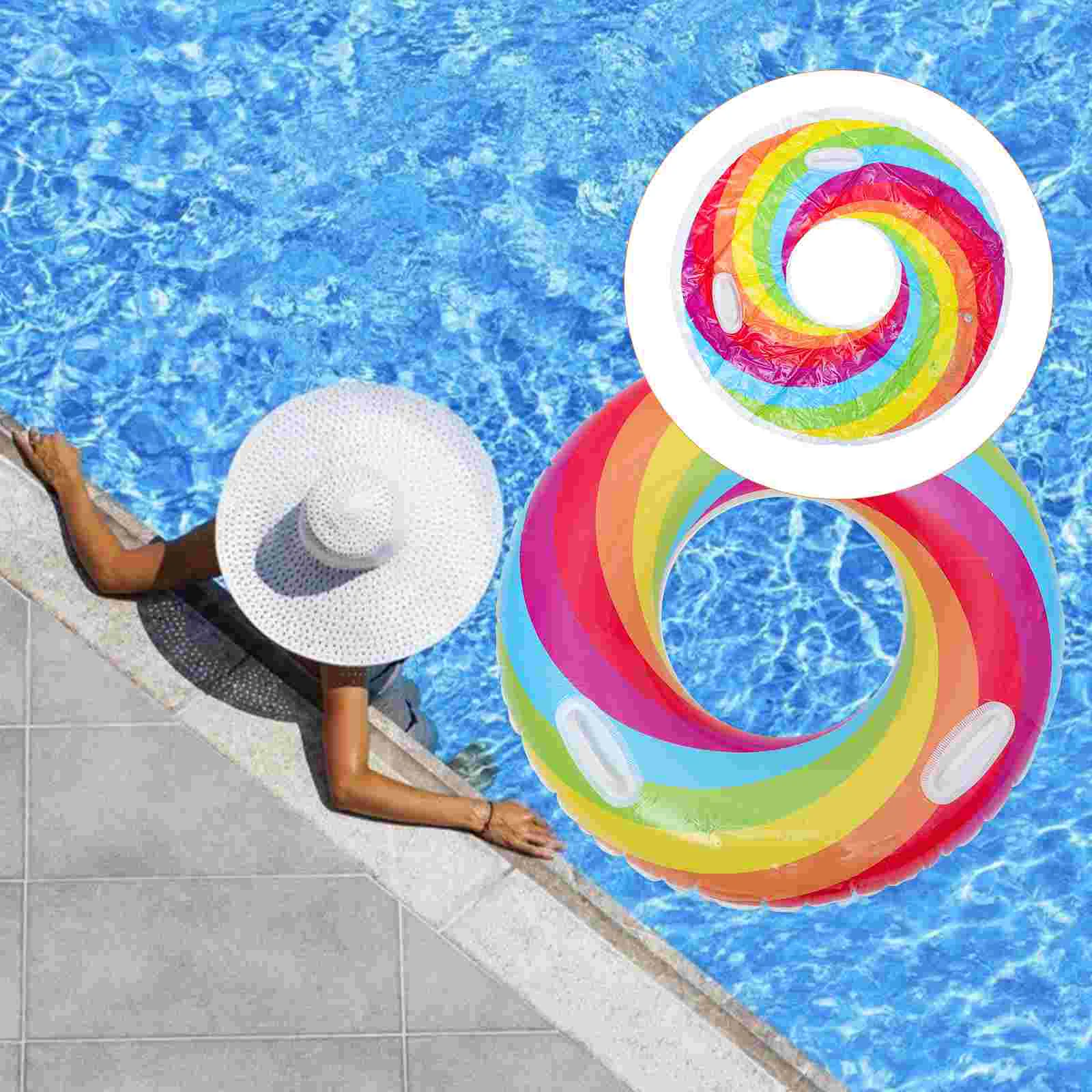Rainbow Swimming Ring Floats Cute Float Ring Pool Float Lounger Aldult Airbag Swim Rings Pvc Swimming Pool Pool Party
Rainbow Swimming Ring Floats Cute Float Ring Pool Float Lounger Aldult Airbag Swim Rings Pvc Swimming Pool Pool Party