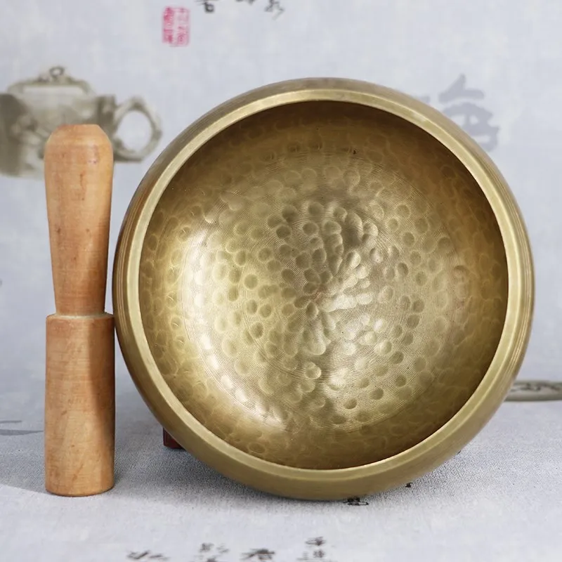 Nepal Handmade Chanting Bowl Tibet Yoga Meditation Buddha Sound Bowl Brass Chime Handicraft Music Therapy Tibetan Singing Bowl
Nepal Handmade Chanting Bowl Tibet Yoga Meditation Buddha Sound Bowl Brass Chime Handicraft Music Therapy Tibetan Singing Bowl