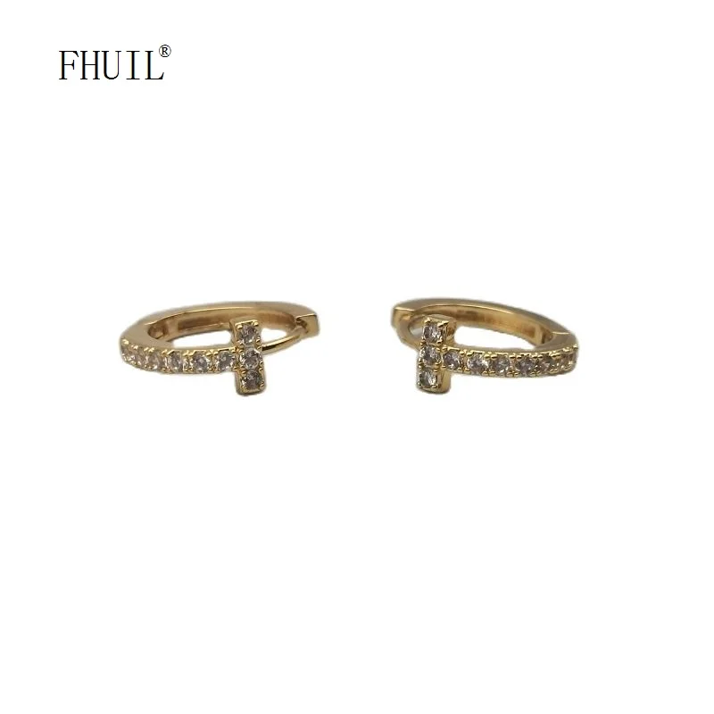 Letter T Circle Hoop Earrings For Women Men 2023 Trend Gold Color Metal Huggies Ear Rings Party Jewelry Couple Gifts
Letter T Circle Hoop Earrings For Women Men 2023 Trend Gold Color Metal Huggies Ear Rings Party Jewelry Couple Gifts
