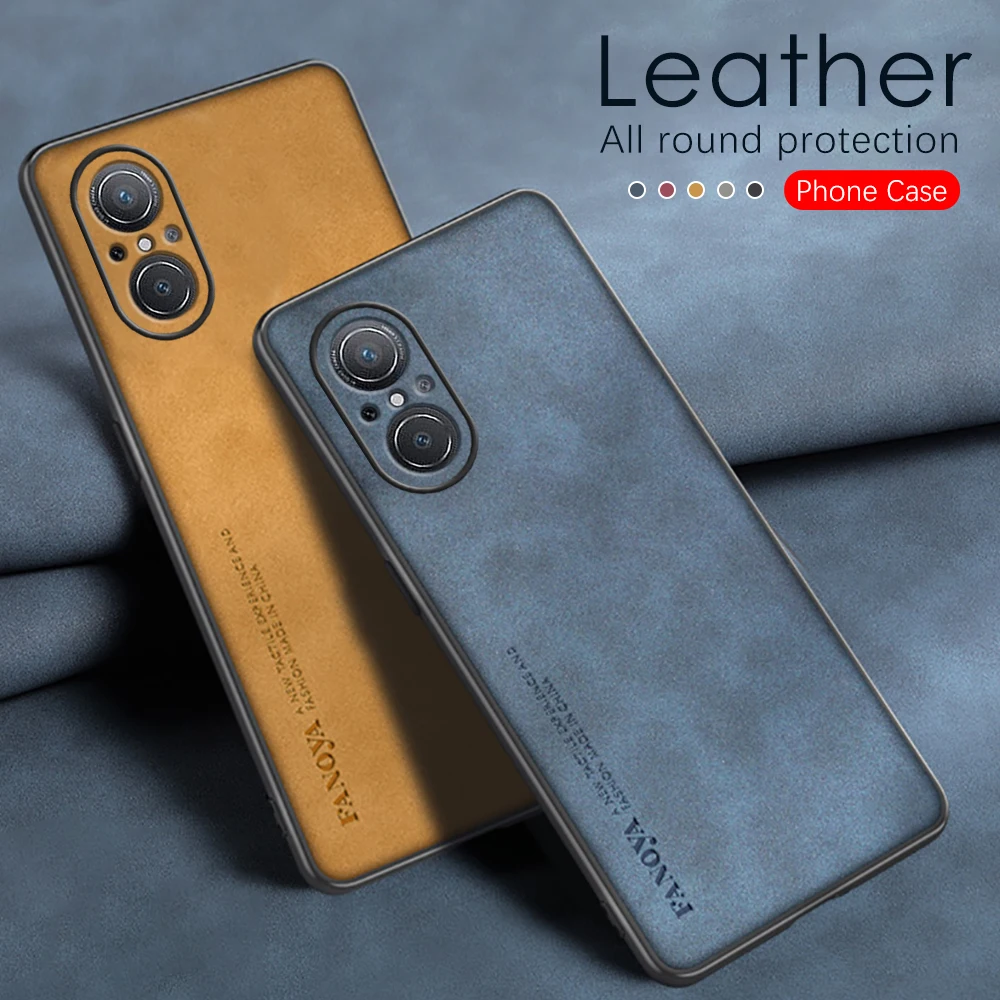 Sheepskin Leather Phone Case for Huawei Nova 9 SE 9se 4G 5G Cover Soft TPU Frame Camera Protect Fundas Hauwei Nova9 SE Honor 50
Sheepskin Leather Phone Case for Huawei Nova 9 SE 9se 4G 5G Cover Soft TPU Frame Camera Protect Fundas Hauwei Nova9 SE Honor 50