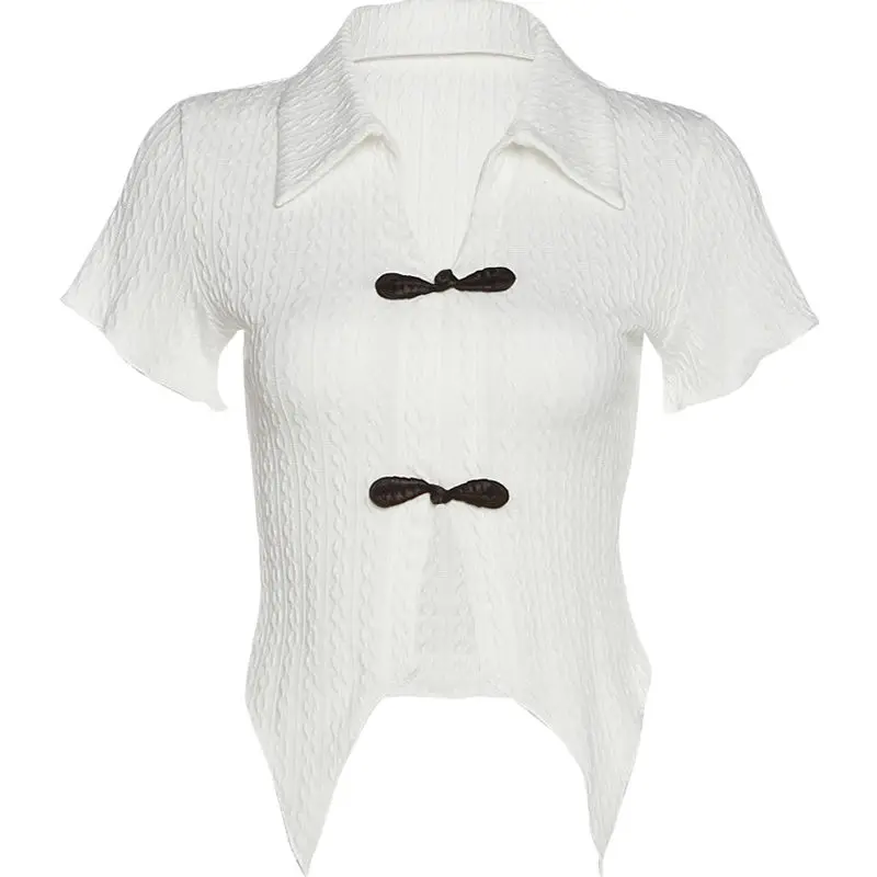 2022 Women's New Chinese Super Fairy Lovely Butterfly Button Irregular Dovetail Short Sleeve T-Shirt
2022 Women's New Chinese Super Fairy Lovely Butterfly Button Irregular Dovetail Short Sleeve T-Shirt