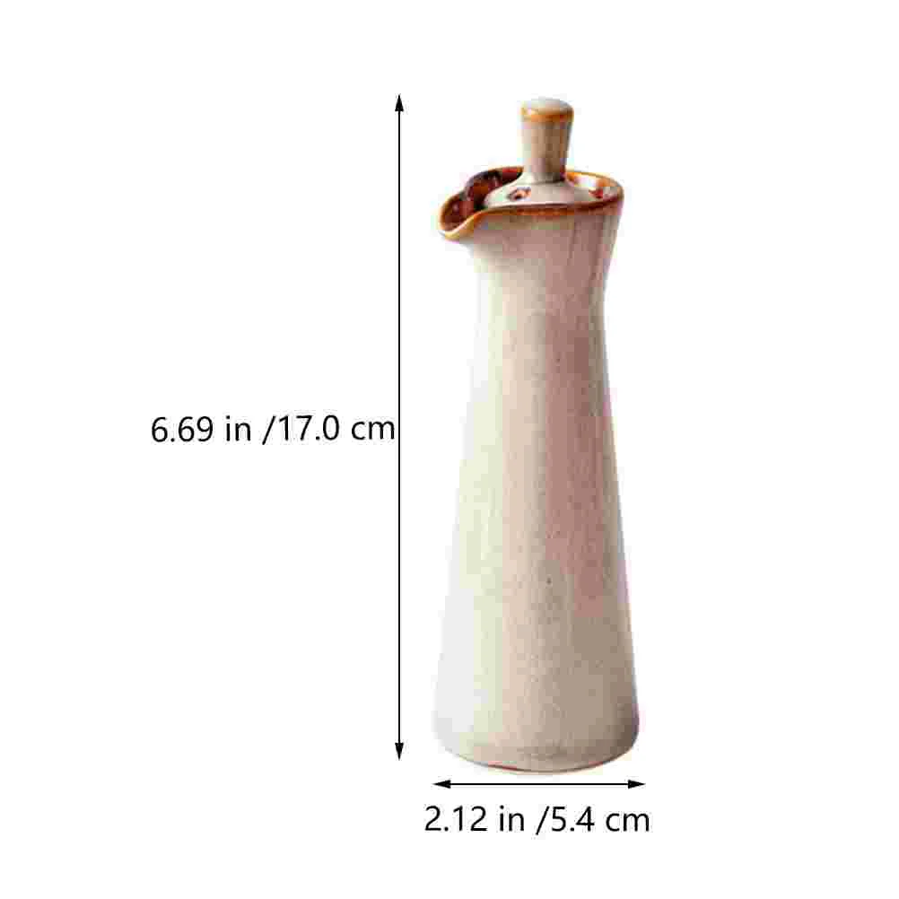 Dispenser Bottle Oil Ceramic Vinegar Kitchen Olive Syrup Pot Seasoning Jars Cruet Jar Condiment Sauce Cooking Soy Liquid Shoyu
Dispenser Bottle Oil Ceramic Vinegar Kitchen Olive Syrup Pot Seasoning Jars Cruet Jar Condiment Sauce Cooking Soy Liquid Shoyu